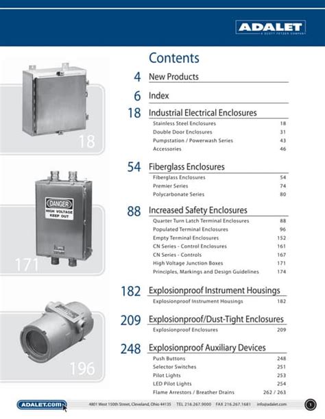 adalet electrical boxes|adalet foundry catalogue.